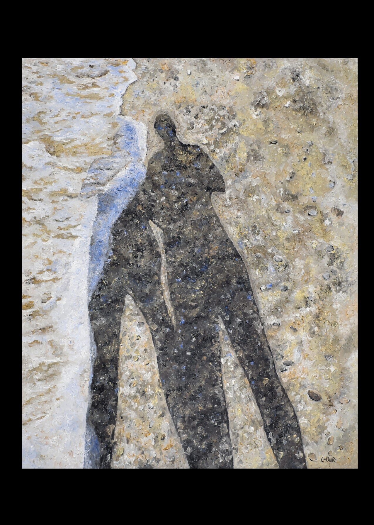  Cap d'Ail IV , 120 x 100 cm , Öl auf Leinwand
